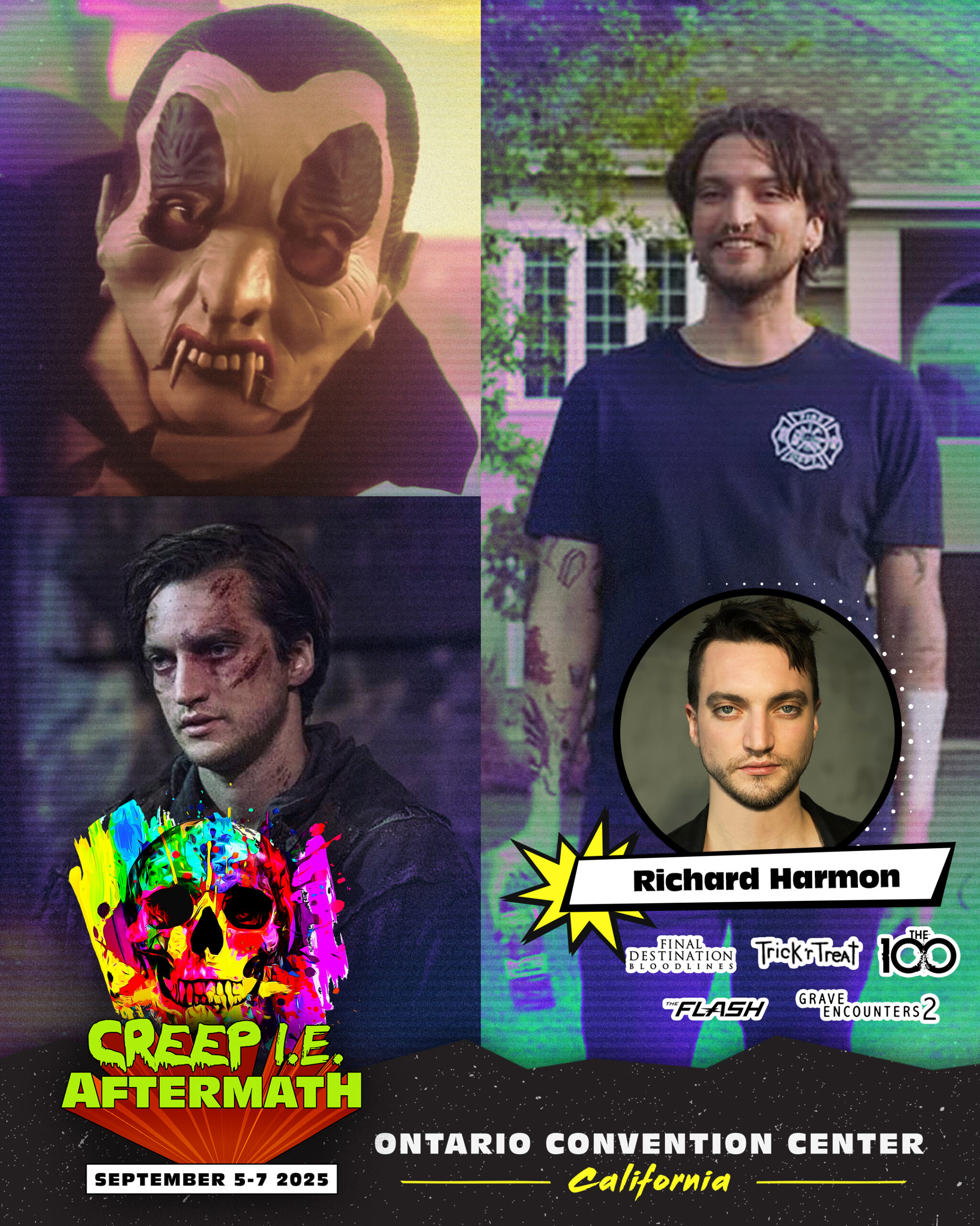 Richard Harmon 2 Creep I.E. Aftermath Social Image